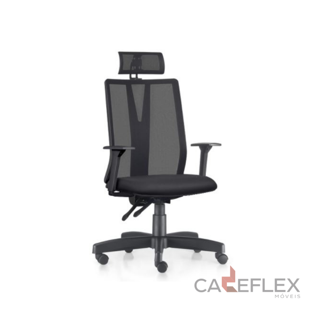 Poltrona Ergonômica Vênus Cadeflex Cadeiras para escritório BH