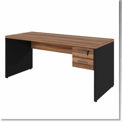 Mesa de Escritório Retangular Pé Painel